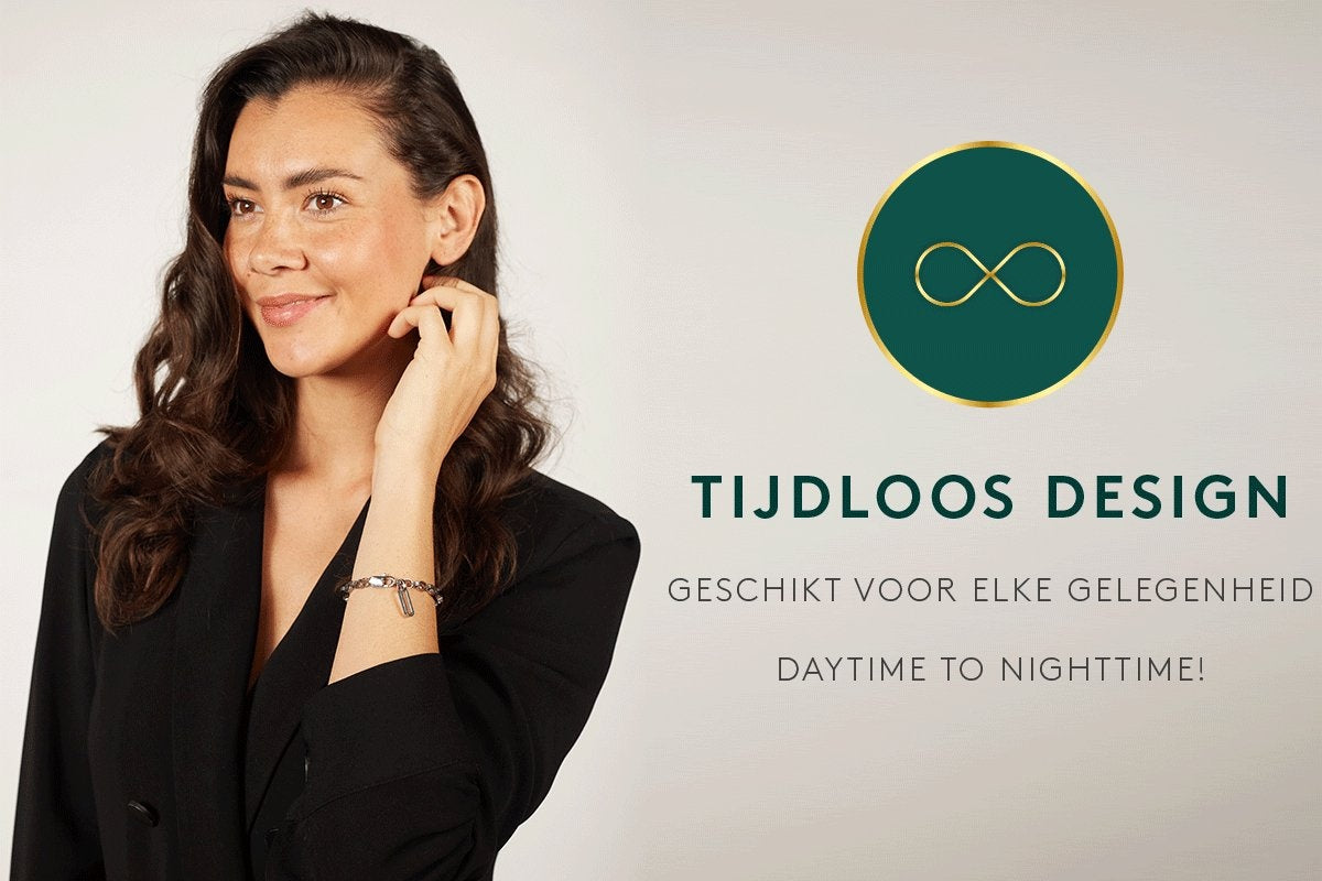 Bracelet à maillons en argent - Laura Ferini - Couleur argent