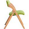 SoKoop Folding Chair Wooden Padded Foldable Kitchen Dining Chair Desk Chair Office Chair