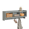 SoBuy Porte-manteaux - 100 x 25 x 35cm - gris