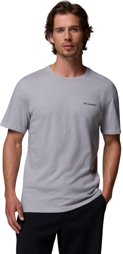 Columbia CSC Basic Logo™ Short Sleeve T-Shirt - Chemise Homme - T-Shirt manches courtes - Gris - Taille L