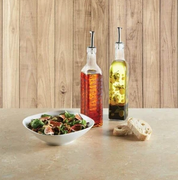 World of Flavours 550ml Verseurs d'huile et de vinaigre avec impression