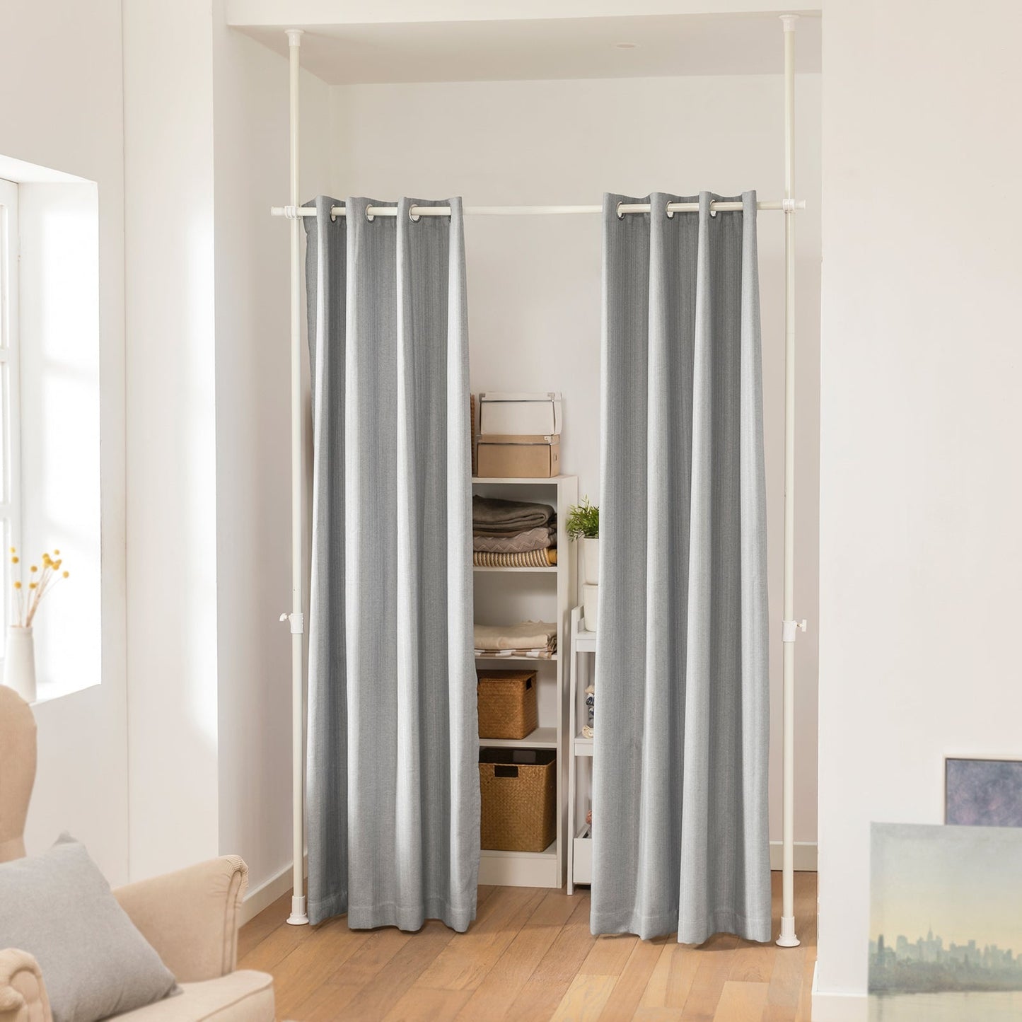 SoBuy Rideau ajustable - 162-270 x 199-285 cm