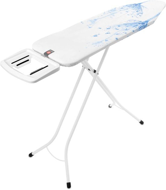 Brabantia Table à repasser B - pour générateur de vapeur - 124 x 38 cm - Calm Rustle