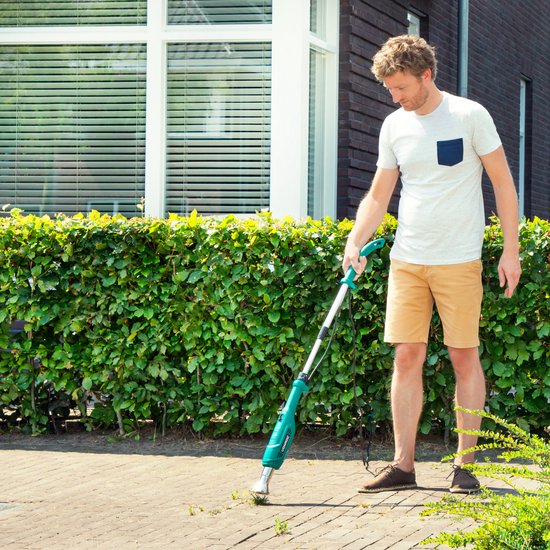 VONROC Brûleur électrique de mauvaises herbes - 2000W - Buse de barbecue incluse