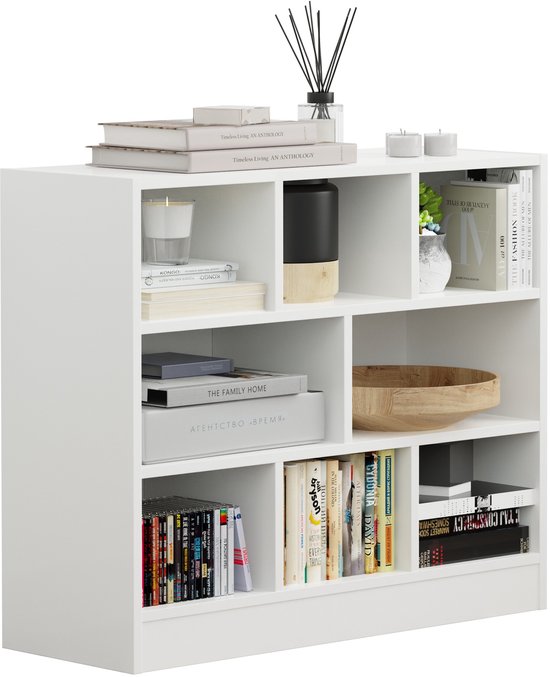 DMV - Armoire - Armoire murale - Armoire blanche - Armoire murale - Armoires murales - Armoires murales Living room - 8 Armoires - Blanche