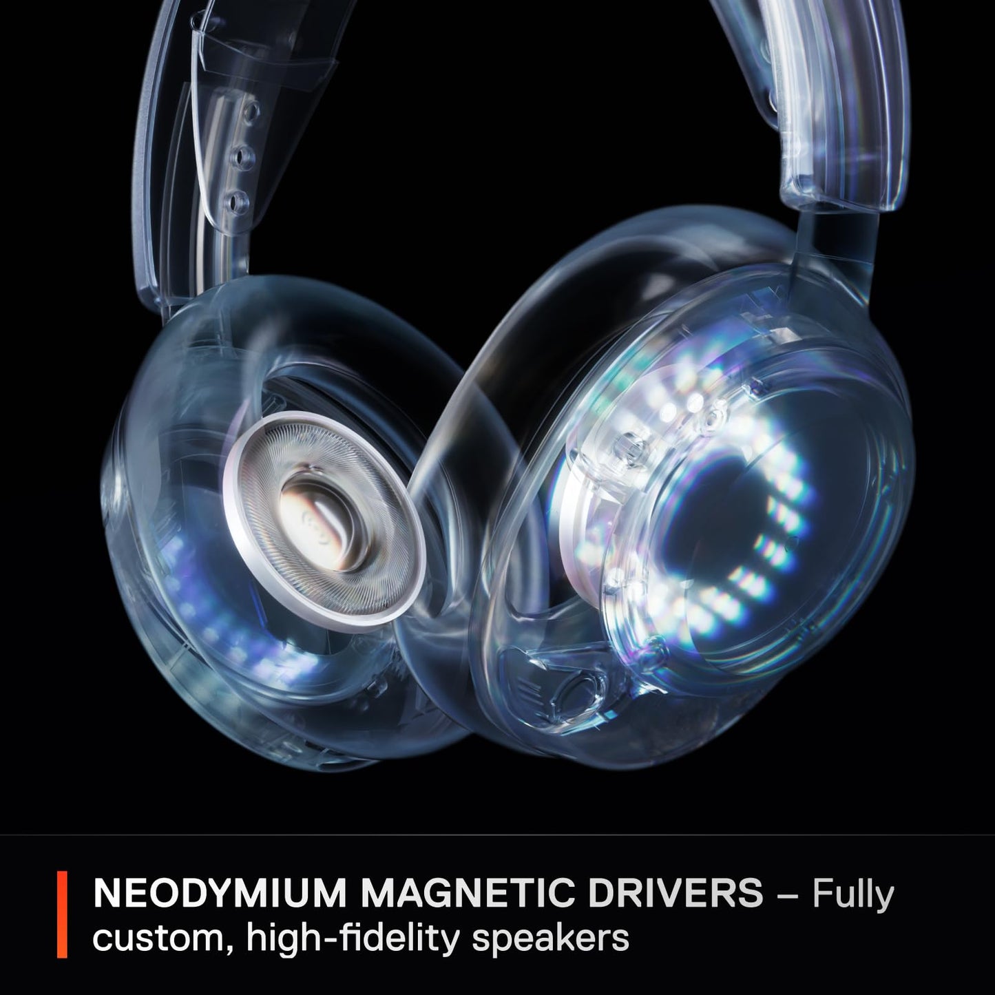 Casque gaming SteelSeries - Sans fil - 60 heures - Bluetooth 5.3 - 24 GHz - Noir
