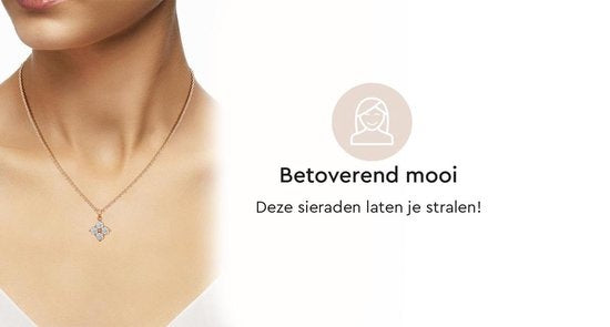 Yolora Collier femme avec pendentif - Cristaux Kalpa Camaka - Couleur rose - Plaqué or rose 18K - Collier femme or rose - Bijoux - Collier - Coffret cadeau de luxe - Coffret cadeau - Coffret cadeau exclusif - Bel emballage cadeau