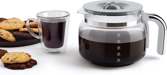 SMEG DCF02BLMEU - Machine à café à filtre - Noir mat