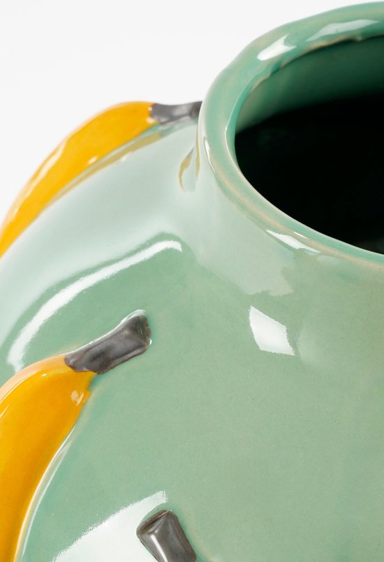 Mica Decorations Vase Moza - H38 x Ø34 cm - Céramique - Vert clair