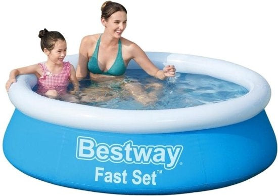 Bestway Kids' Pool - Ø 183 cm - Modèle 57392 - Bordure gonflable