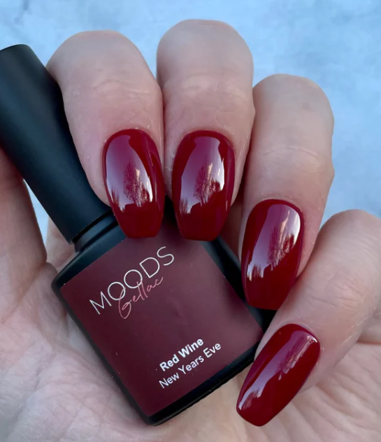 Vernis à Ongles - Moods Gellac - 15ml - Rouge Bordeaux
