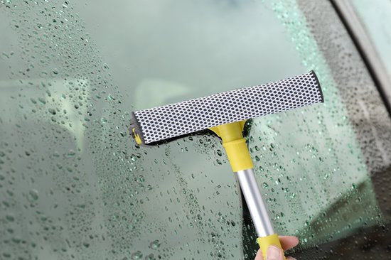 Dunlop Car Window Cleaner - Essuie-vitre et lave-vitre - Manche télescopique - Accessoires automobiles
