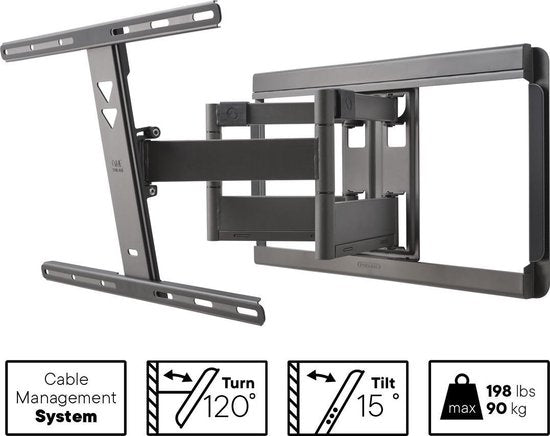WM5660 Support TV dynamique orientable - inclinable - 42-100 pouces - VESA 600