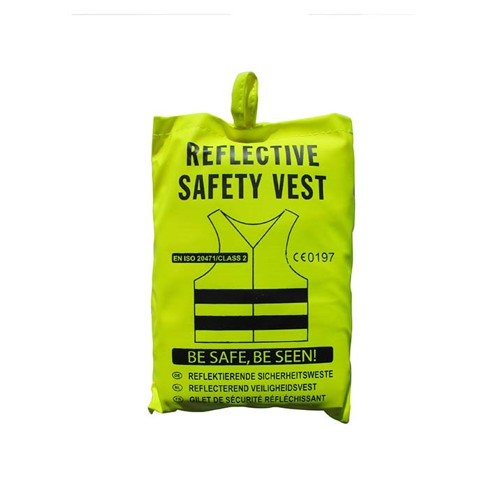 Allride - Gilet de sécurité réfléchissant - 1 pièce - Jaune