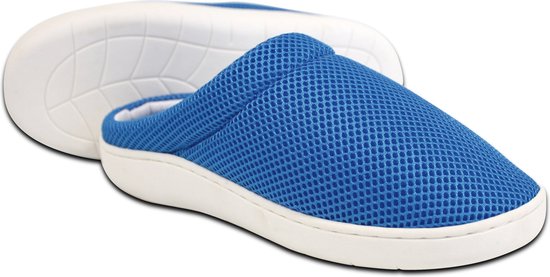 Stepluxe Slippers - Pantoufles en gel pour hommes et femmes - Bleu -Taille 35/36