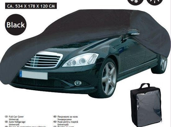 Dunlop Car Cover - XL Eva - Noir