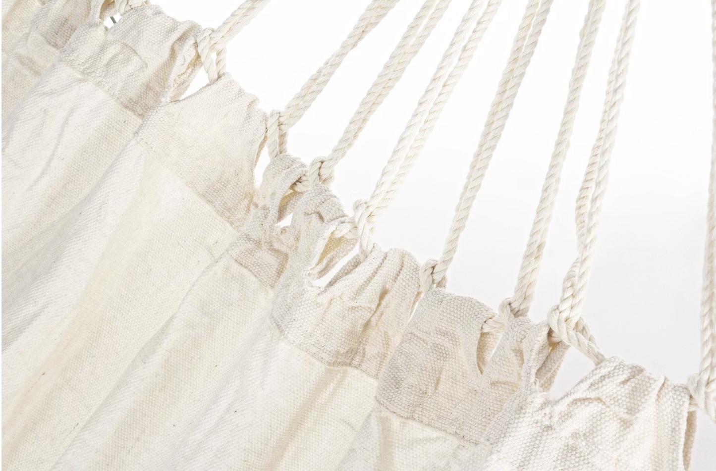 BIZZOTTO fauteuil suspendu MILLOR blanc - 200x100 cm - design boho élégant et confortable