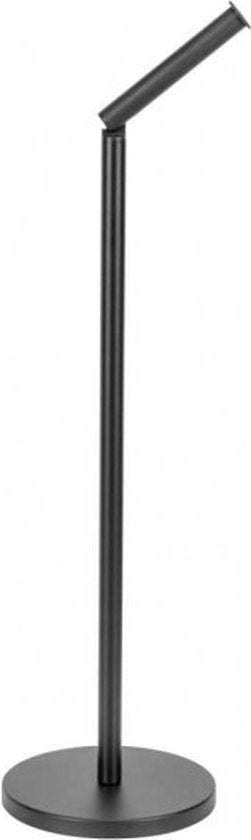Porte-rouleau de papier toilette WENKO 2-en-1, acier noir - Porte-rouleau de réserve - Porte-rouleau de papier toilette sur pied - Porte-rouleau de WC sur pied - Noir