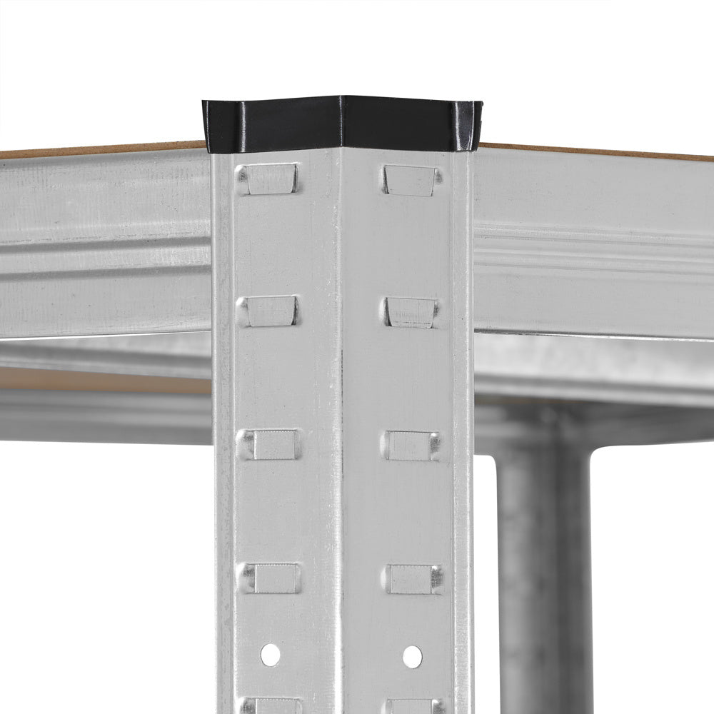 Stellingskast Hoek - Opbergplanken - Boutloze plank 180x70x40cm Gegalvaniseerd 875kg