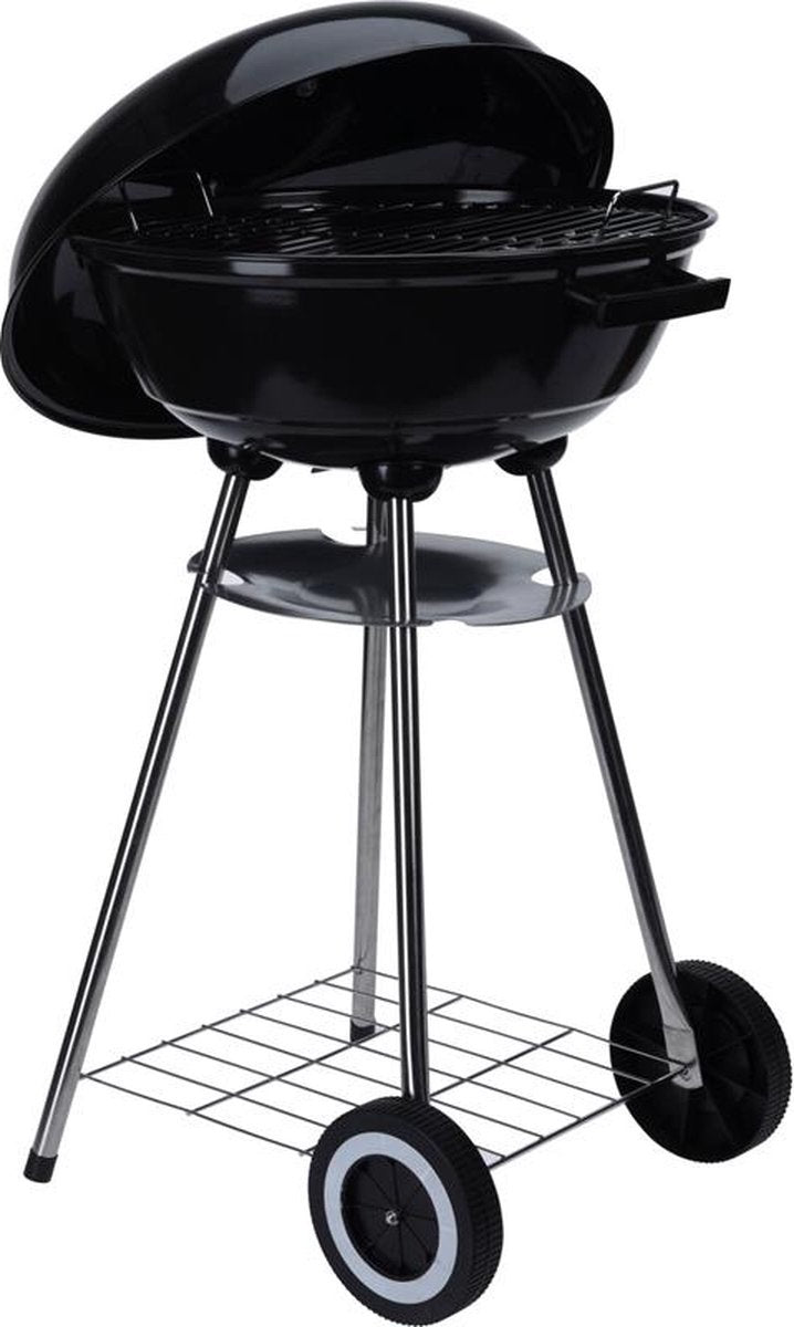 ProGarden Ball Grill sur roues 46 cm noir