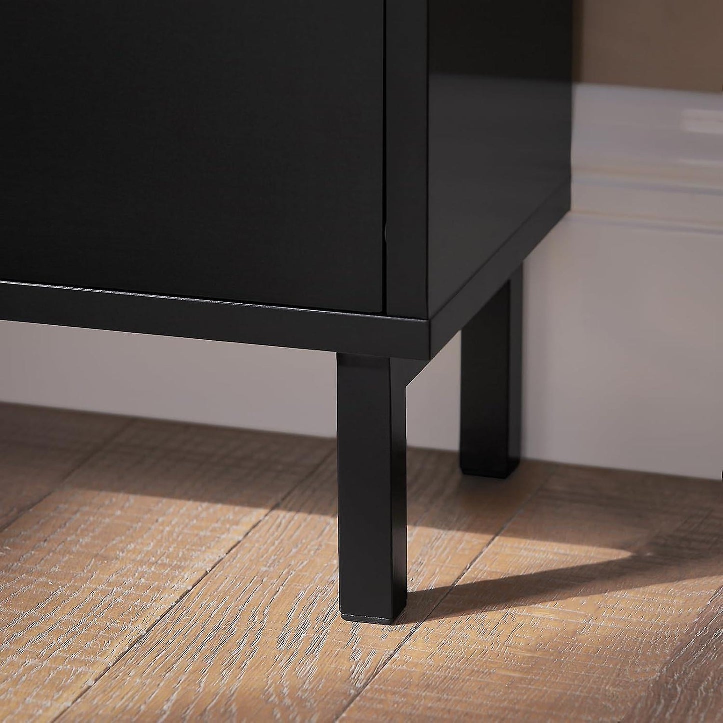 SoBuy Meuble à chaussures - FSR151-SCH - MDF et métal - Max. 16kg. - 50x19x9 - Anthracite