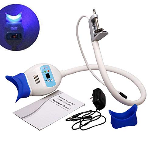 Lampe de blanchiment dentaire LED Aries Outlets pour blanchiment professionnel – Accélérateur à lumière froide – Col de cygne réglable – Blanche