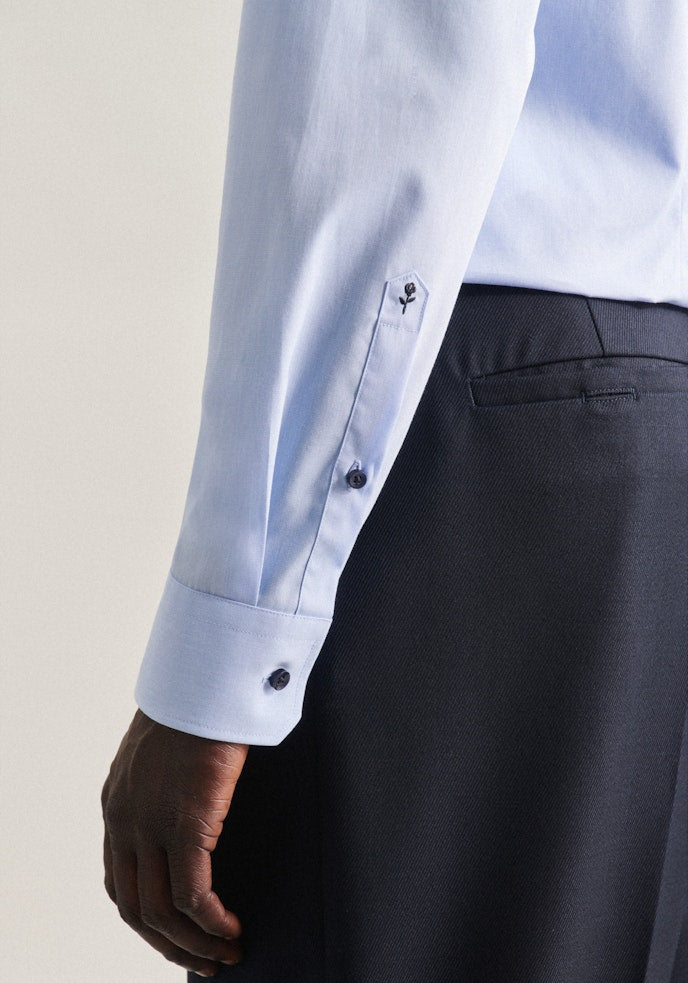 Seidensticker Business Shirt Slim - taille 41 - Bleu