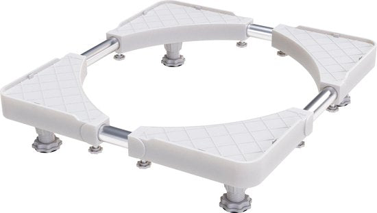Noswo Relevage de lave-linge - Jusqu'à 300 KG - Multitool réglable - Amortisseurs anti-vibration - Convient également pour le lave-vaisselle, le réfrigérateur, le congélateur et le sèche-linge - 45/63 x 11/13 cm