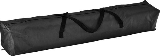 Tente de réception pliable Vivara - 3 x 3m - Gris - Accessoires inclus