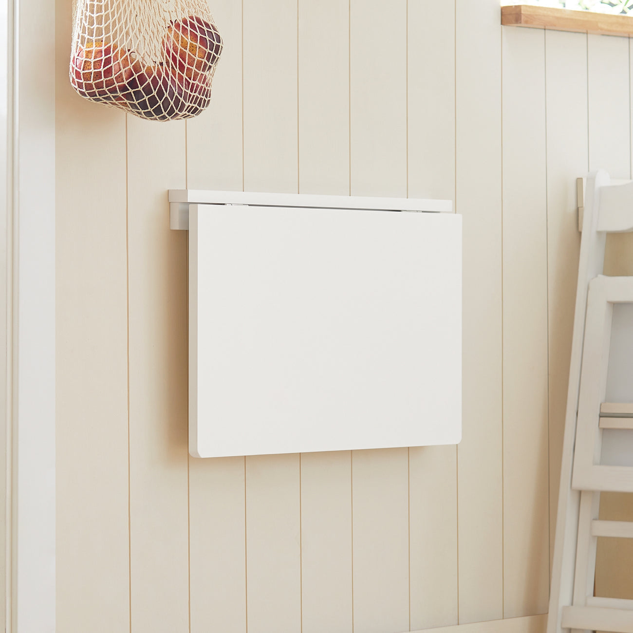 SoBuy FWT03-PF Table de salle à manger pliante - Max. 20 kg - 60 x 40 x 2 cm - Blanc