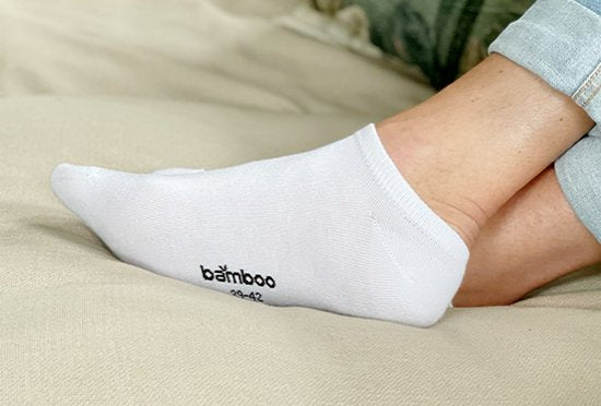 Bamboo Elements - 12 paires de chaussettes - Assorties - Chaussettes en bambou - Chaussettes de tennis homme - Chaussettes de tennis femme - Chaussettes de tennis