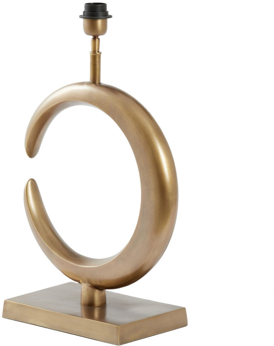 Light & Living Lampe à poser Lune 50cm de haut - Bronze antique