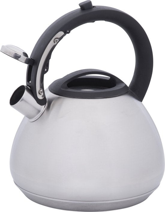 Bouilloire sifflante - Resto - 2,7L - Acier inoxydable - Induction - Argenté