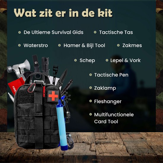Survival Kit XL - 35-delig - Outdoor Noodpakket