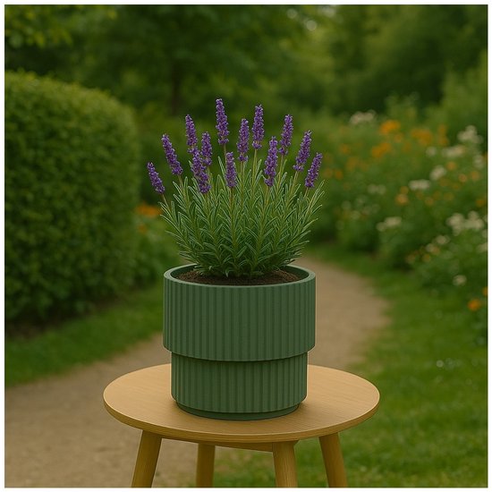 Pot No Brand Milly D40 cm vert - Plastique