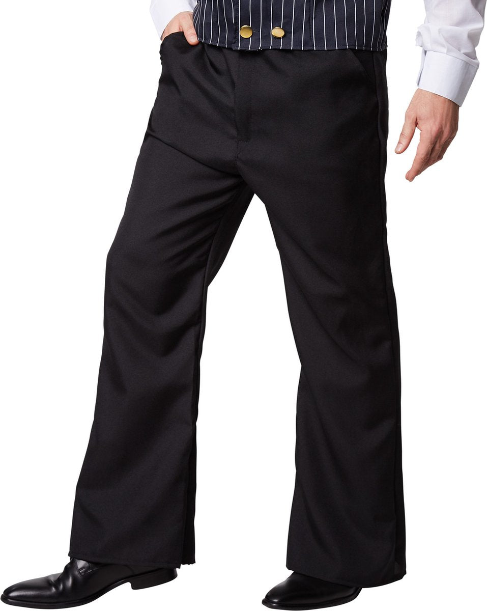 Dressforfun - Costume de charleston pour homme - Costume de charleston classique avec veste, chemise, pantalon et chapeau pour le carnaval, les fêtes à thème et les années folles - Taille XXL