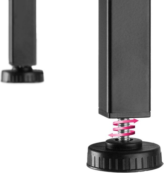 tectake® - Table d'appoint Carlton industrial dark - 404358