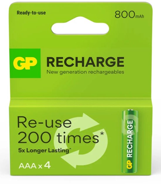 GP Batteries 201259 Pile domestique Pile rechargeable AA Hydrure métallique de nickel (NiMH)