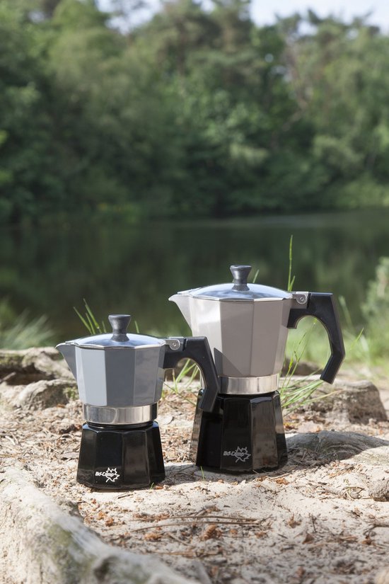 Bo-Camp - Urban Outdoor - Percolateur - Hillingdon - Aluminium - 6 tasses