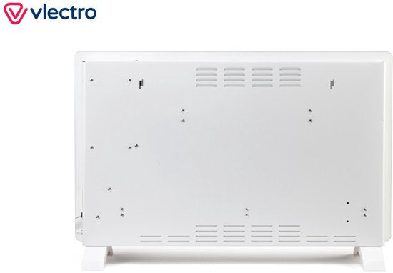Vlectro - Panneau chauffant mince avec minuterie réglable - SORTIE HIVER - Noir