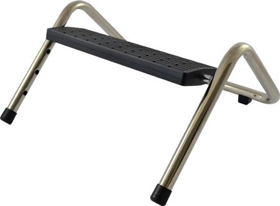 BRASQ Repose-pieds métal FR300 métal ergonomique avec antidérapant