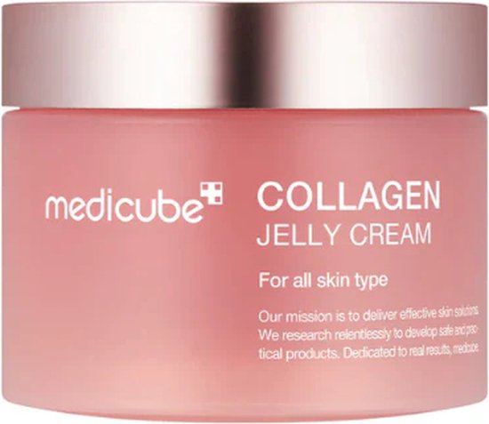Medicube - Collagen Jelly Cream - 110 ml - Tous types de peau - Hydratant - Nourrissant - Soin du visage - Korean Skincare