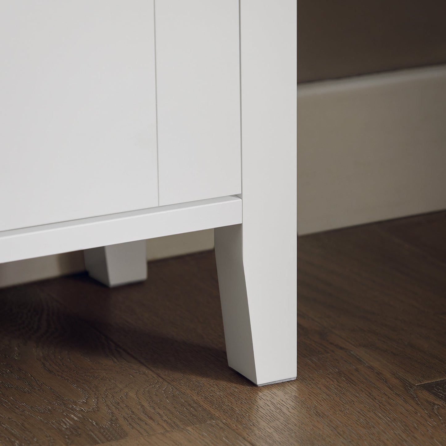 SoBuy Meuble à chaussures - 2 abattants - classique - 80 x 25 x 108 cm - blanc