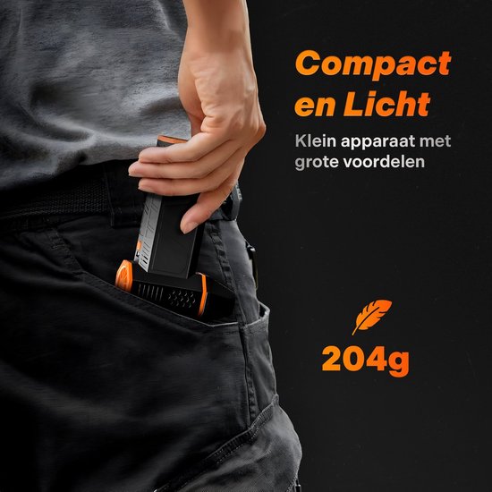 Souffleur électrique Wolfbox MF50 - 8,6 x 13 cm - 110 000 tr/min - 3 vitesses