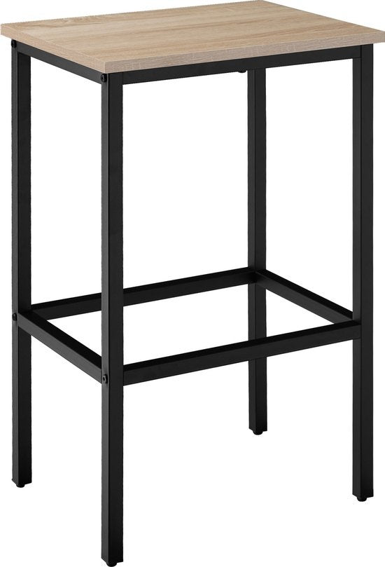 tectake - Set de table de bar Inverness industrial light brown - 404363