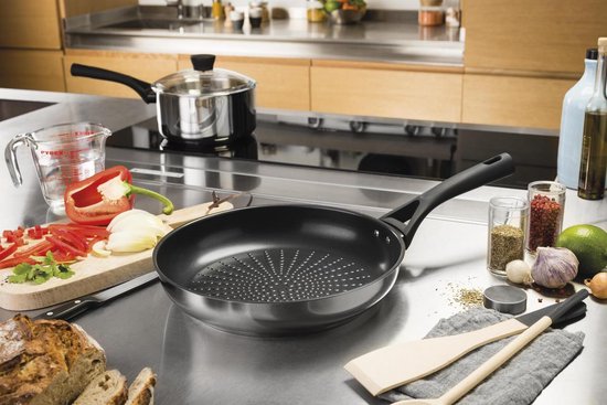 Pyrex Expert Touch Poêle à frire - Induction - acier inoxydable