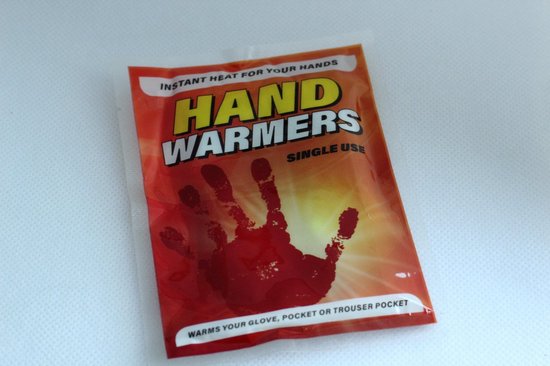 Chauffe-mains - pack de 4 - 10 heures de chaleur pour les mains - chaleur instantanée - chauffe-mains - pack de chaleur