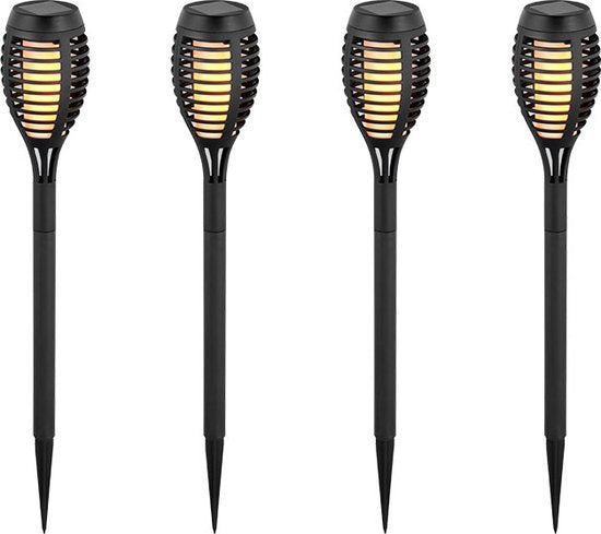 V-TAC VT-724 Ampoules solaires en bâton - IP44 - Noir - 1W - 2200K