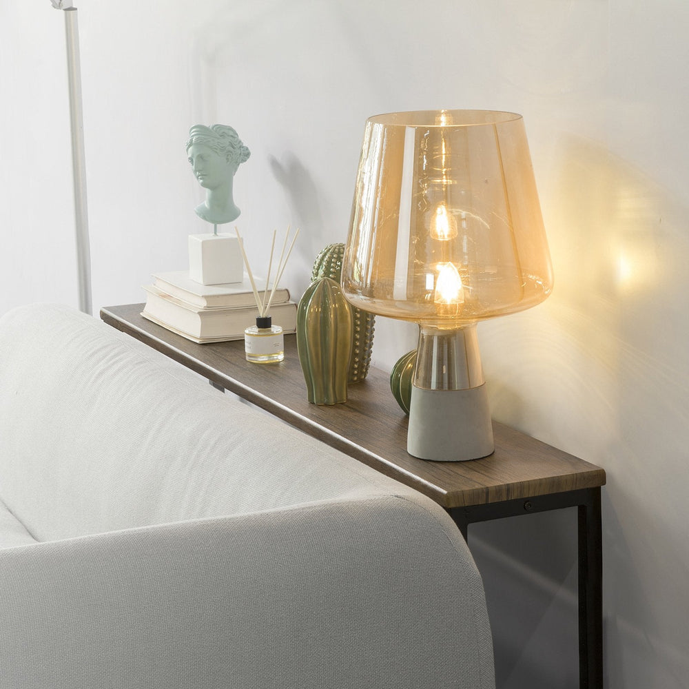 SoBuy FSB19-N Table console - MDF - 120x20x65 cm - Industriel