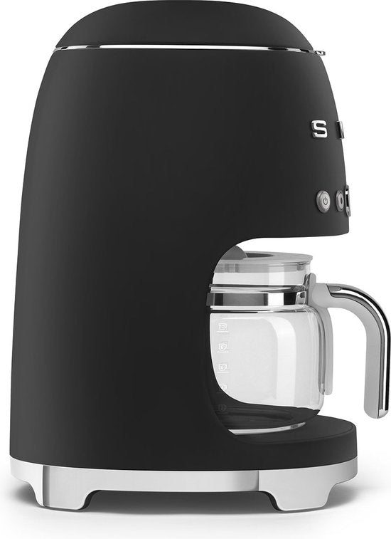 SMEG DCF02BLMEU - Machine à café à filtre - Noir mat